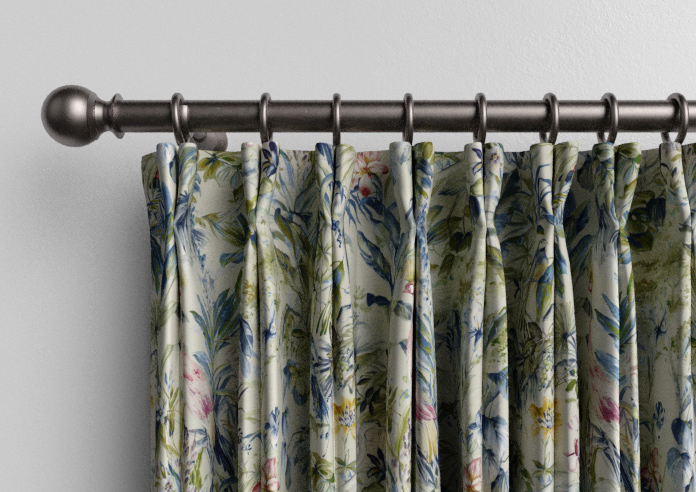 Paradise, Saxon Blue - Made to Measure Curtains - Image 10